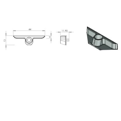 نقشه کیپر یا زاماک آکس 9 مخصوص درب و پنجره UPVC