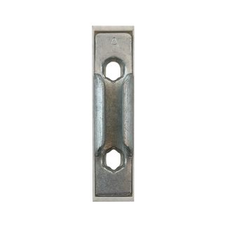 کیپر یا زاماک یا مقابلی پنجره کشویی UPVC به همراه پایه سفید
