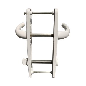 یک عدد دستگیره درب upvc آکادو ترکیه مدل سرویسی رنگ سفید