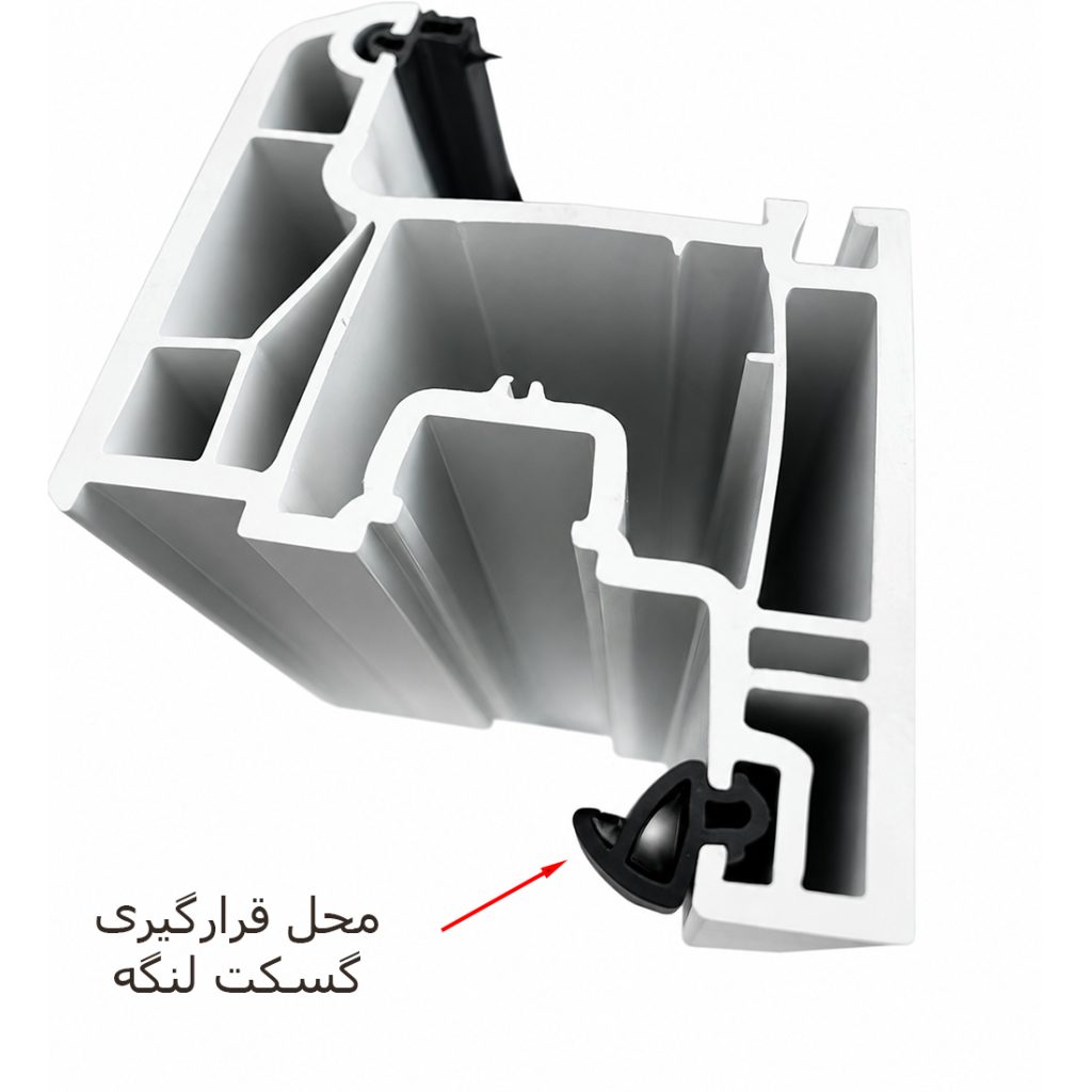لاستیک لنگه پنجره یو پی وی سی cecil ترکیه