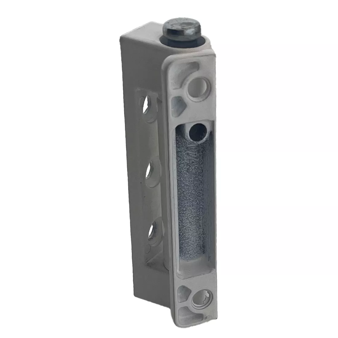 نمای جانبی لولای ۷۵ میلیمتری پنجره UPVC