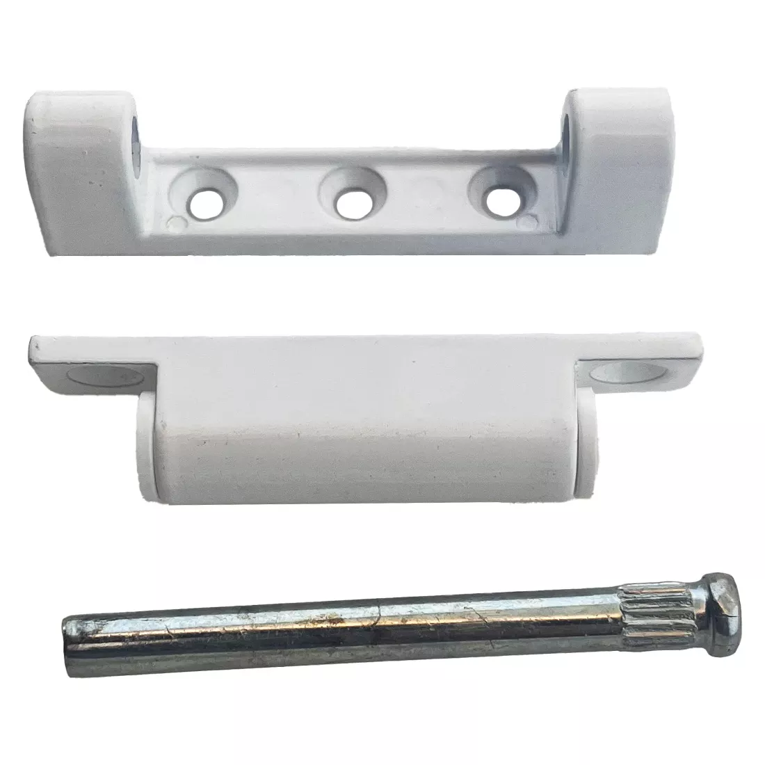 اجزای لولای ۷.۵ سانت پنجره UPVC با پین فلزی